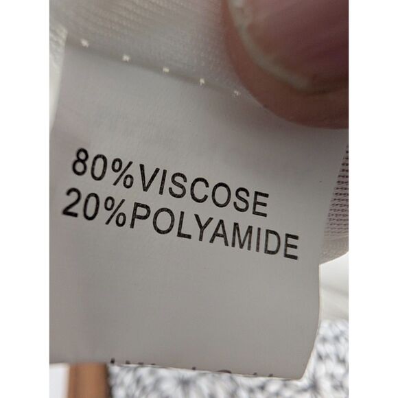 NWT Everlynn White Embroidered Viscose Maxi Dress Boho Resort Small Folk Art - Picture 9 of 14